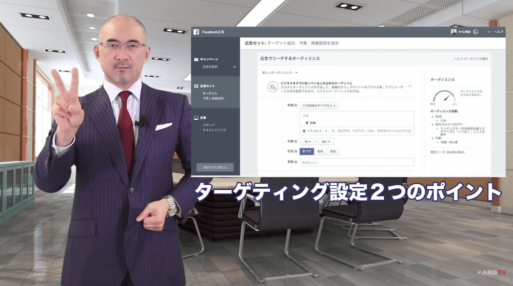 Facebook広告の設定